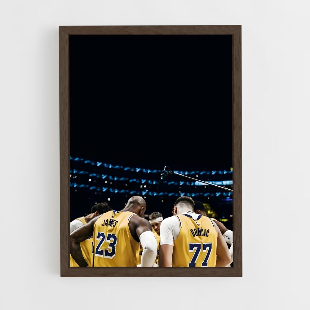 Poster L'Esprit des Lakers – affiche Basketball (vue 5)